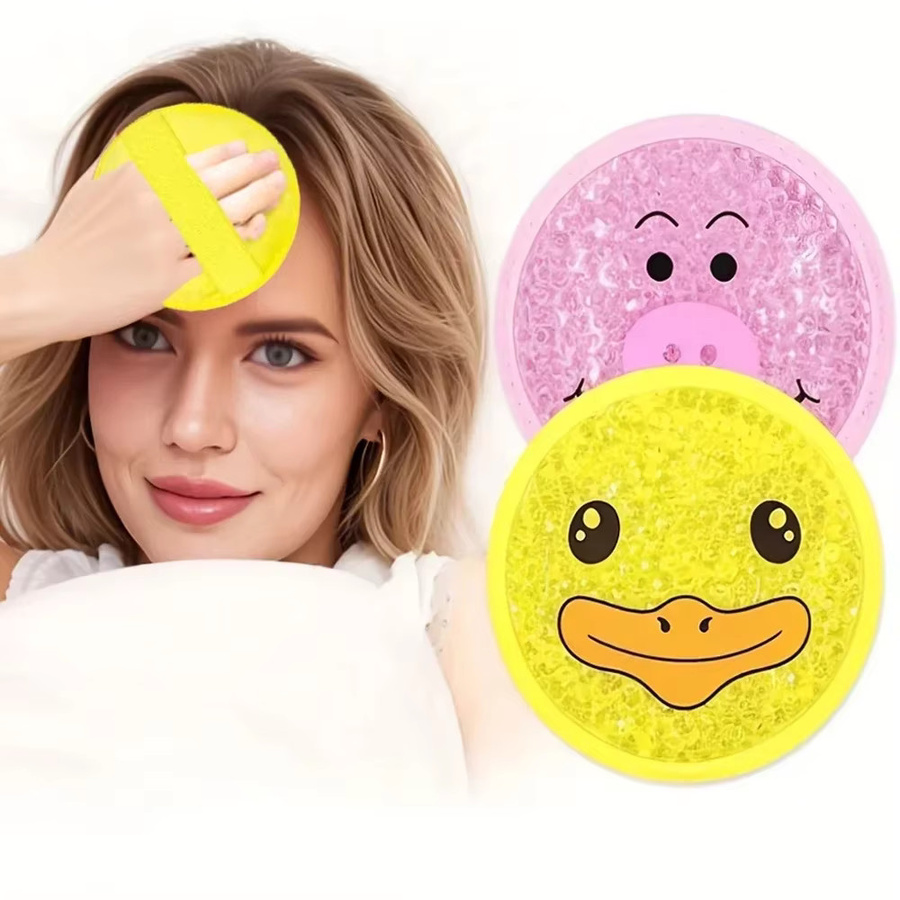 Cartoon Ice Hot Pack, wiederverwendbare Gel-Perlenkompresse, Unisex - Bild 2