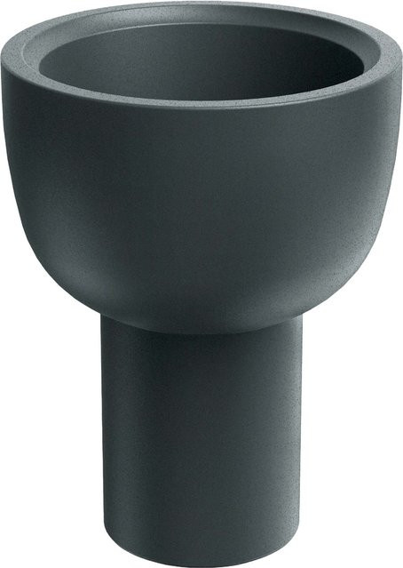 Prosperplast Blumentopf Molta Vessel in Graphit mit Durchmesser: 40 cm und Höhe: 50 cm - Bild 1