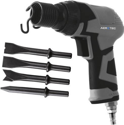 Aerotec Druckluftmeißelhammer CSP 150 Set in Grau mit 11mm Sechskant und 6.3 bar - Bild 1
