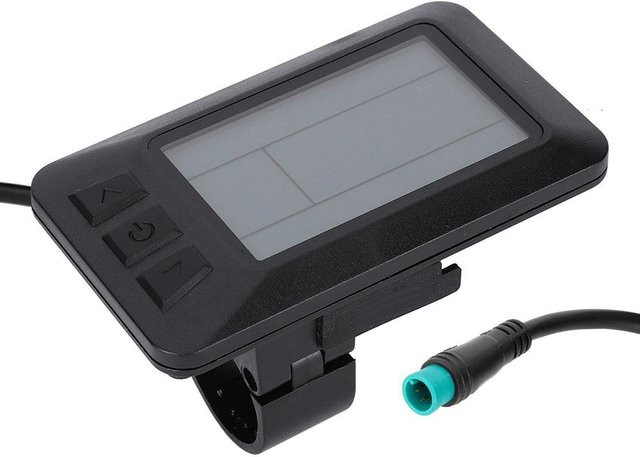 PULUZ 2 KT LCD7 LCD-Instrument für die Fahrradumrüstung mit wasserdichtem Stecker und USB-C Anschluss in Schwarz oder Weiß - Bild 1
