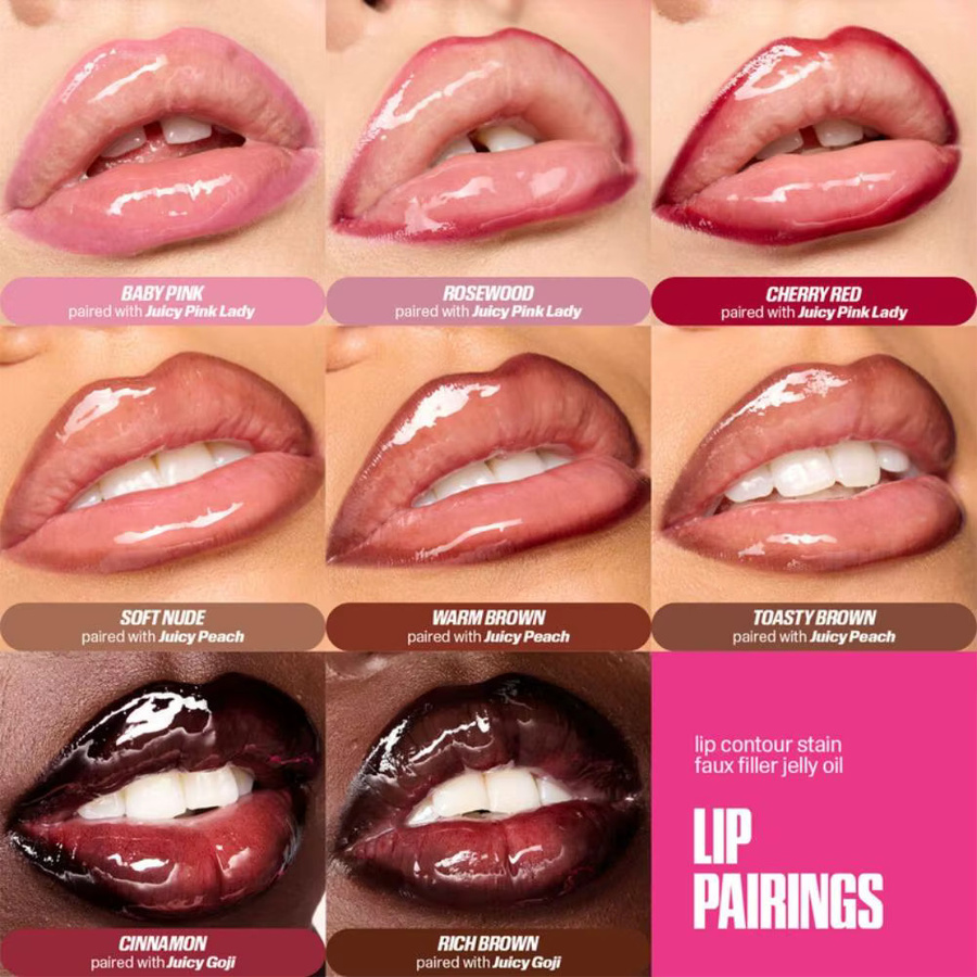 Page Vine Velvet Lip Liner, 01# Baby Pink, Matt - Bild 4