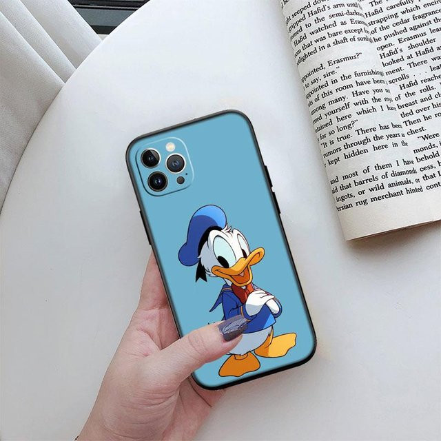 DuckTales Donald Duck High-End Handyhülle für iPhone 16 15 14 13 Pro Max Plus Mini in Blau - Bild 1
