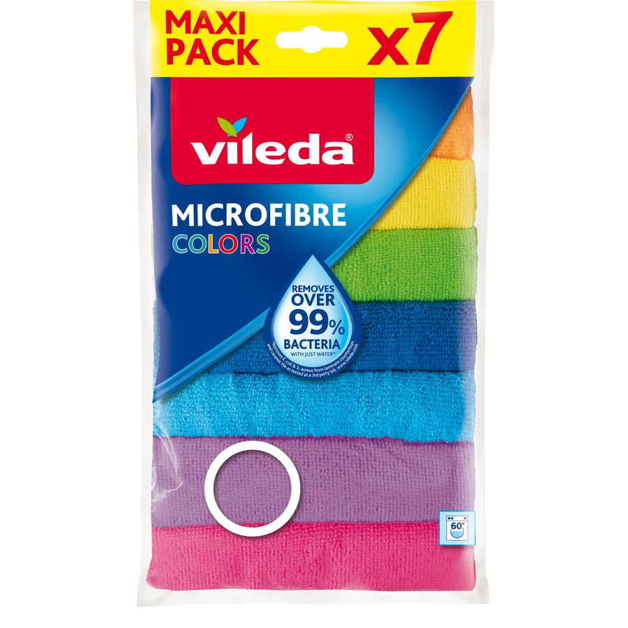 Vileda Allzwecktuch Microfaser Mehrfarbig 7er Pack - Bild 2