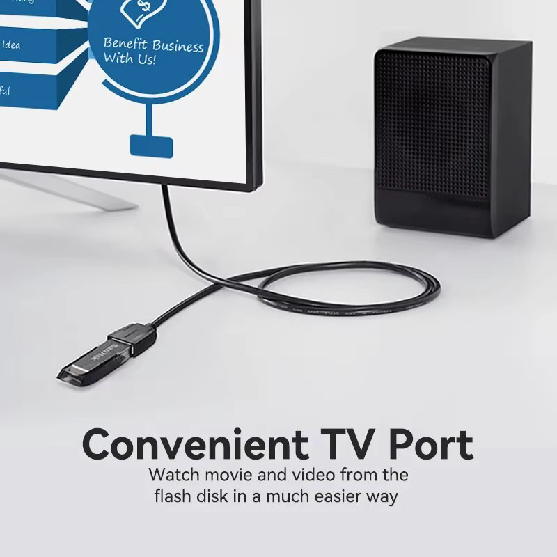 Vention USB 3.0 Verlängerungskabel Stecker auf Buchse in Schwarz - Bild 2