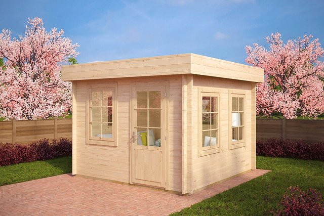 Gartenhaus Lucas aus Holz B/T: 3 x 3 m - Bild 1