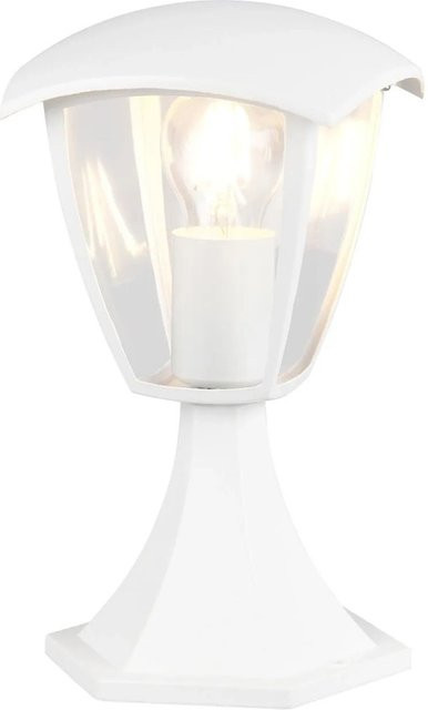 Trio LED-Pfosten Venta aus Aluminium in Weiß Matt für Garten und Außenbereich, B/T/H: 17 x 17 x 30 cm - Bild 1