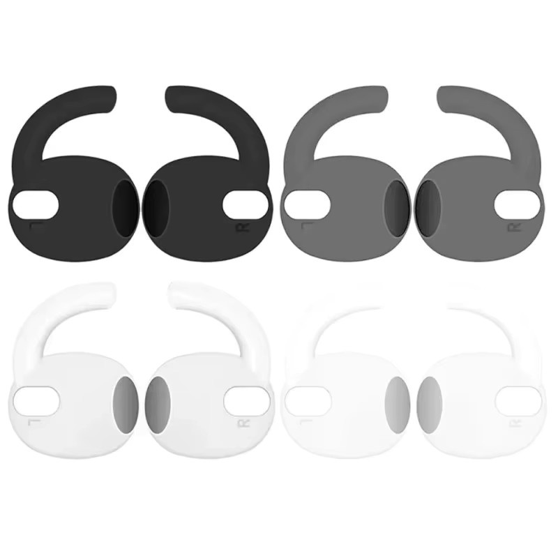 Samsung Ersatz-Ohrstöpsel aus Silikon für Galaxy Buds 3, In-Ear Ohrbügel in Weiß, rutschfest und sicher passend - Bild 2