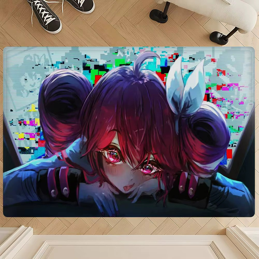 P1Harmony KPOP Bereichsmatte multicolor, waschbar und rutschfest für Wohnzimmer, Küche oder Sofa - Bild 3