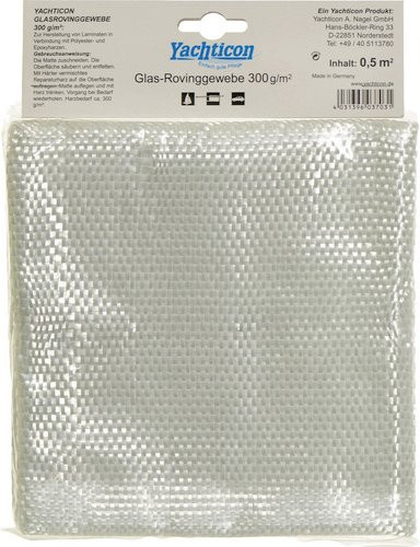 Yachticon Glasfaser-Matte in Weiss, 0,3 kg - Bild 1