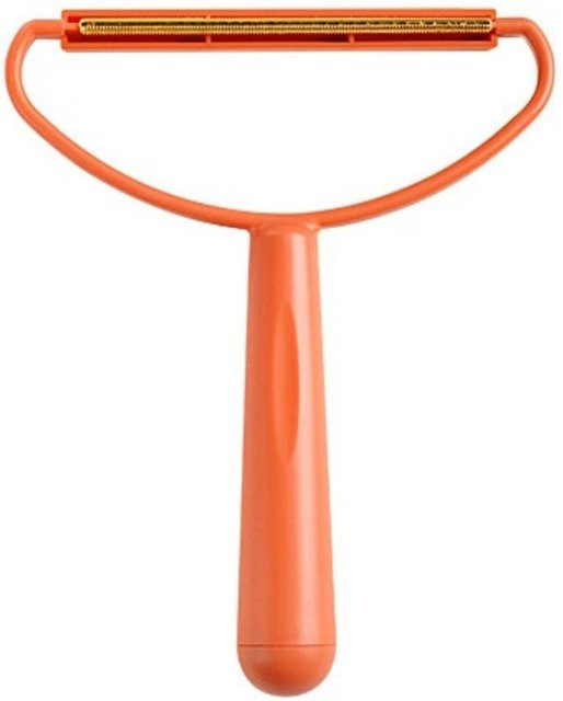 TOMTOP JMS Manueller Fusselrasierer für Kleidungsdecken in Orange, Tragbarer und Wiederverwendbarer Doppelseitiger Fusselrasierer - Bild 1