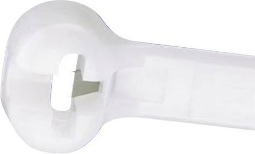 Panduit Kabelbinder CVR200MBK BT1.5I-C mit Metallzunge, transparent, Länge: 15,5 cm, Breite: 0,36 cm - Bild 1