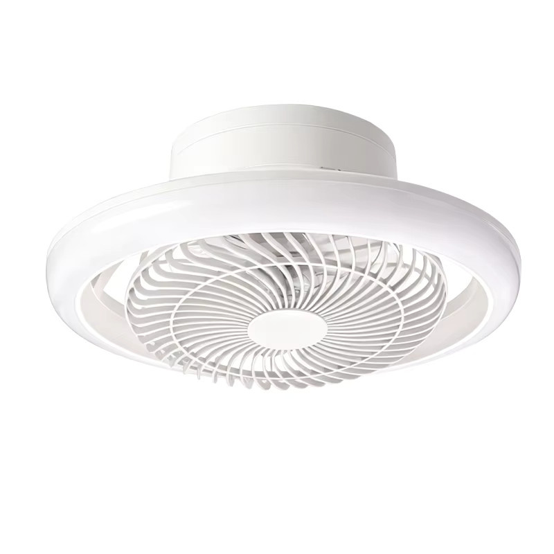 MARPOU Moderner Deckenventilator mit Beleuchtung in Weiß, 360 Grad drehbar, dimmbar, mit App-Steuerung und Fernbedienung - Bild 4