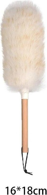 SEEQS Staubwedel aus Naturfasern in Beige zur Reinigung von Haushalt und Auto - Bild 1