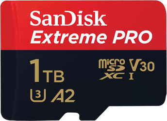 SanDisk Extreme Pro microSDXC Speicherkarte 1 TB V30 - Bild 1
