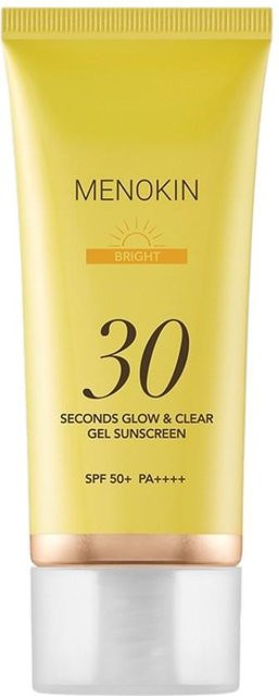 Menokin Glow und Clear Gel Sonnenschutz, 50 ml, Unisex - Bild 1