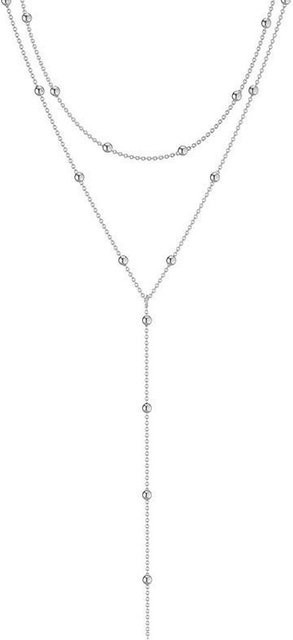 Lucky Star Jewelry Halskette Edelstahl, mehrlagig, Y-Kette, Damen - Bild 1