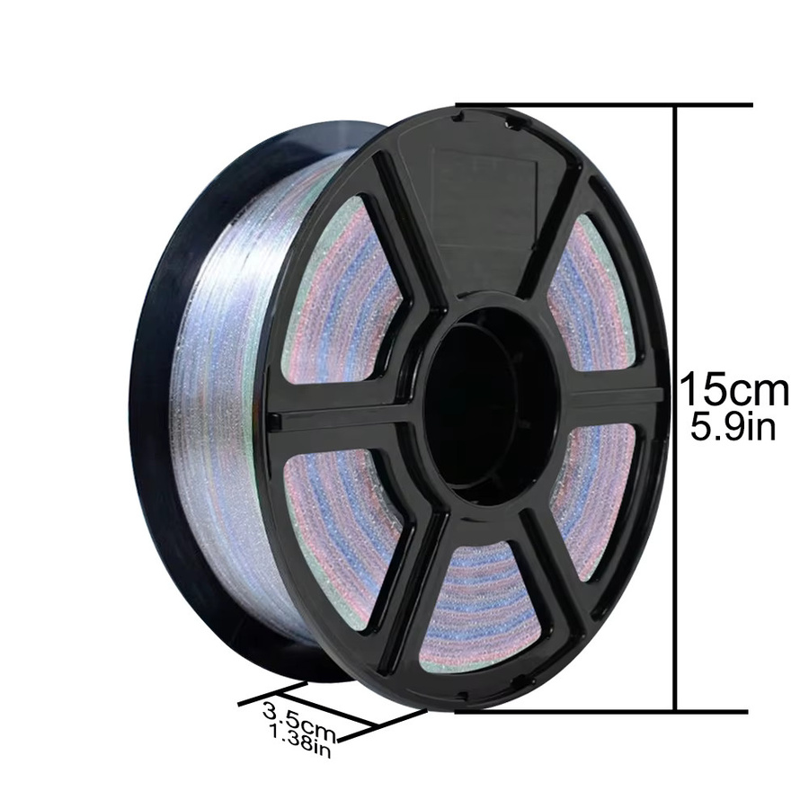 3D Maliang PLA Filament Rainbow Candy und Forest Multicolour Kombination für FDM 3D-Druck 250g - Bild 5