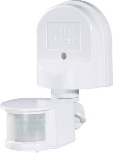 Renkforce Wand PIR-Bewegungsmelder 180 Grad Relais Weiß IP44 - Bild 1