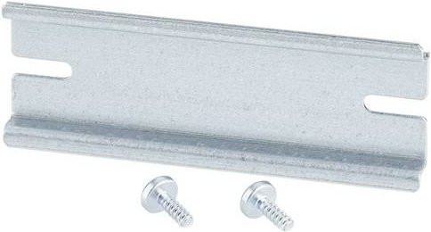 Hensel DK TS 06 Tragschiene aus Stahl in Silber, Breite: 97 mm - Bild 1