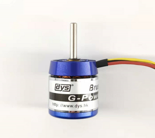 DYS D2225 Bürstenloser Motor, Metall, Blau, ab 14 Jahren - Bild 1