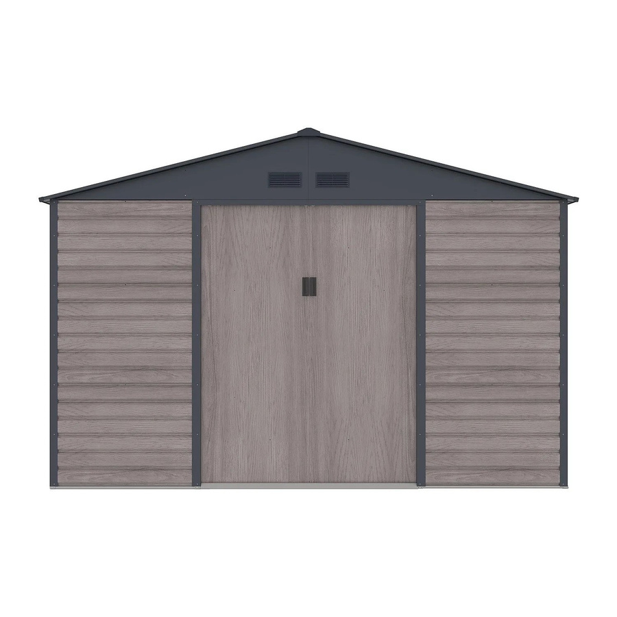 Schrebergartenhaus Adelmo von Vente-unique in Anthrazitgrau mit 330 cm Breite - Bild 2