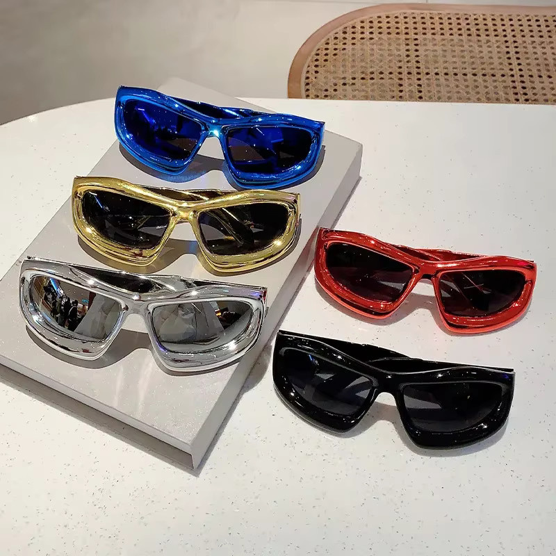 Auecmoi Sonnenbrille Square, Vollrand, Kunststoff, Unisex - Bild 3