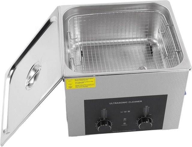 Awinner Ultraschallreiniger aus Edelstahl in Silber mit 15 l Volumen für Laborbedarf und Dentalgeräte - Bild 1