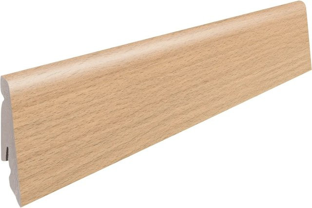 Living by Haro Sockelleiste Buche, Farbe: Braun, H x B x T: 58 x 19 x 2200 mm - Bild 1