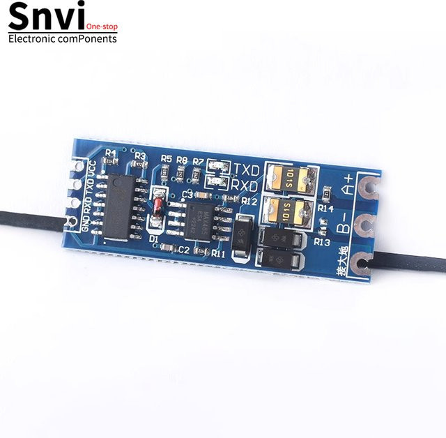 5 Stück SNVI Single-Chip TTL-zu-RS485-Module mit UART-Pegelumwandlung und Hardware-Automatik-Durchflusskontrolle in Blau - Bild 1