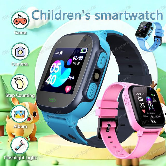 YeasMaie Smartwatch, Blau, Kunststoff, Kinder, Unisex - Bild 1