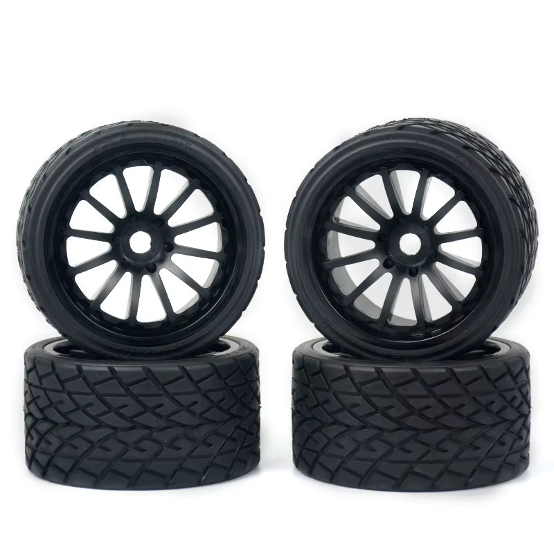 AMORACING Gummi Reifen Räder, 4-teiliges Set, 144mm * 70mm, ab 14 Jahren - Bild 6