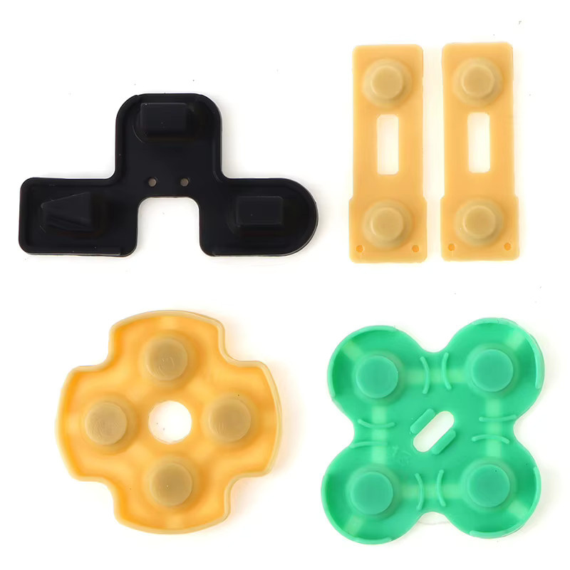 2 Sets SD&HI Silica-Gel-Kontaktpads aus leitfähigem Gummi als D-Pad-Tasten für Controller in Multicolor - Bild 2