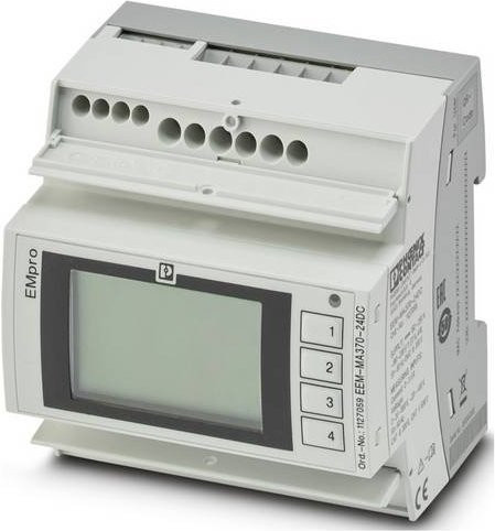 Phoenix Contact EEM-MA370-24DC Netz-Analysegerät für Energiemessungen in Grau - Bild 1