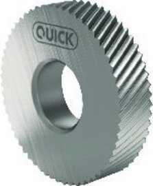 Quick-Step Rändelrad PM BL 30Grad in Silber, B/T/H: 21,5 x 5,0 x 8,0 cm - Bild 1
