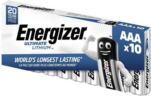 Energizer Ultimate Lithium AAA Batterien 1250 mAh 1.5V 10er Pack - Bild 1