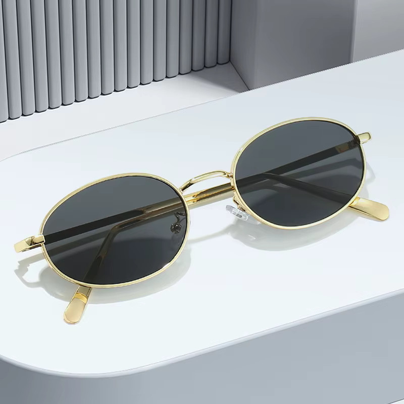 SHAUNA Sonnenbrille, oval, Metall, Vollrand, Unisex - Bild 2