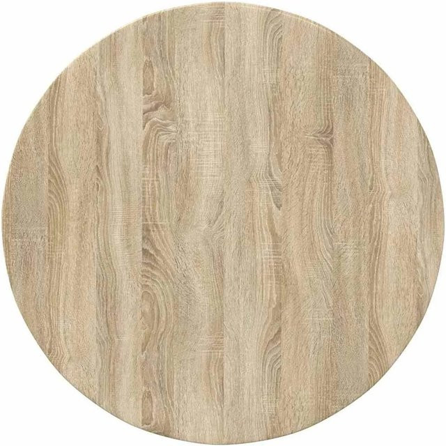 vidaXL Tischplatte aus Holzwerkstoff in Sonoma-Eiche, Farbe: Beige, B/T/H: 80 x 80 x 1,5 cm - Bild 1