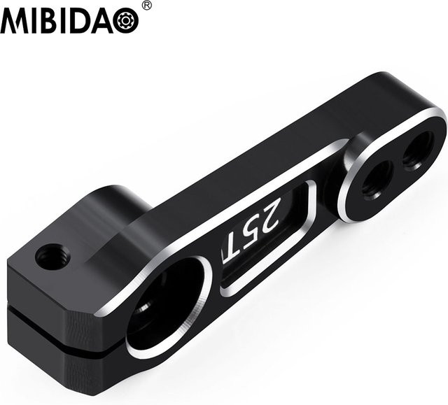 MIBIDAO Servoarmhorn, Aluminiumlegierung, Schwarz, 1:10 Zubehör - Bild 1