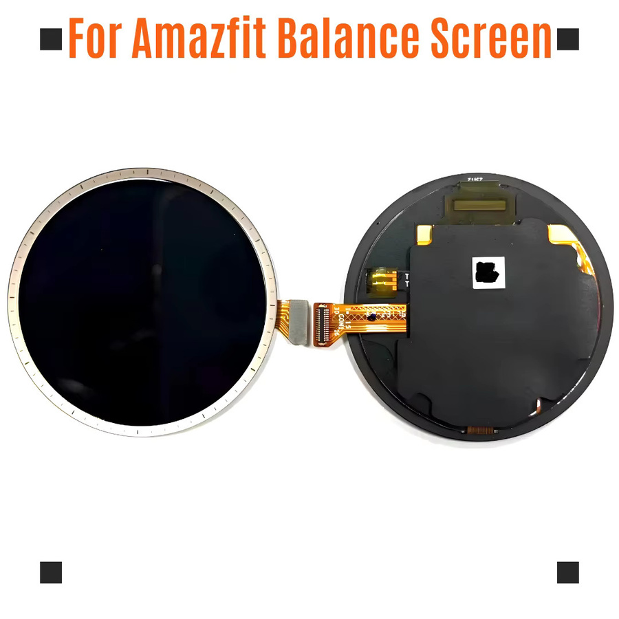 Amazfit Watch Balance LCD-Display Touchscreen-Digitizer-Baugruppe Ersatzteil in Schwarz - Bild 2