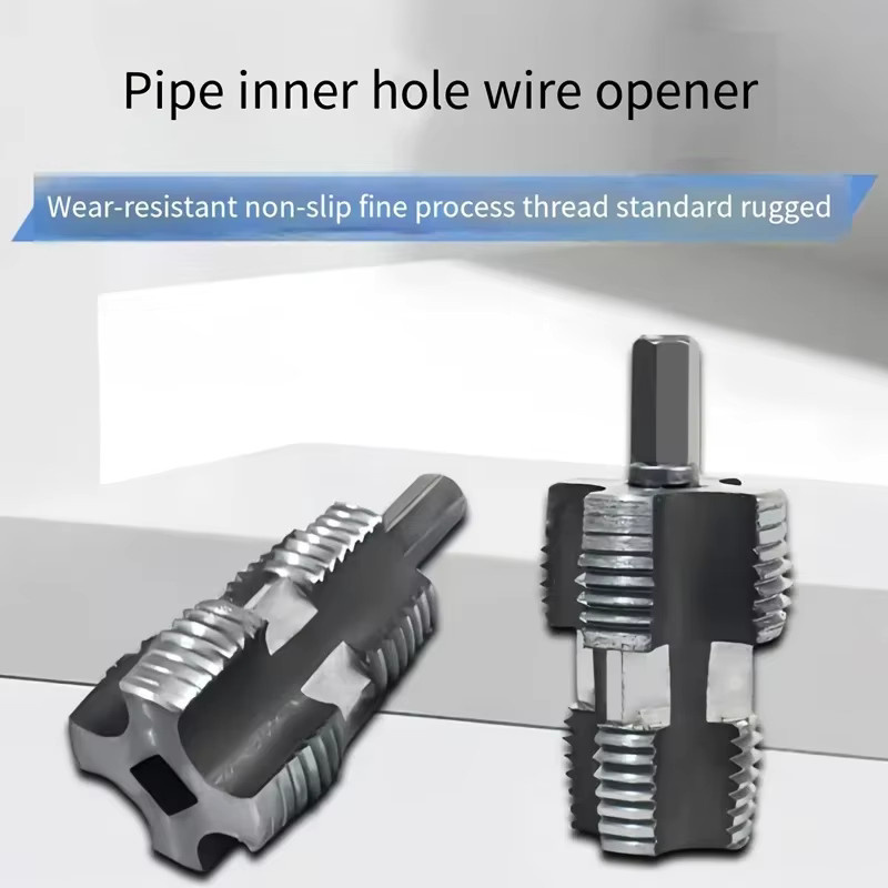 SLADE Elektrisches Rohreinfädler Kit mit Doppelkopf für PVC-Rohre und Wasserrohre - Bild 3