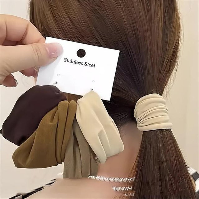 Conella Haargummi Scrunchies, 4 Set, Damen - Bild 1