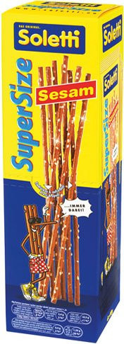 Soletti SuperSize Sesam Salzstangerl 4 x 40 g - Bild 1