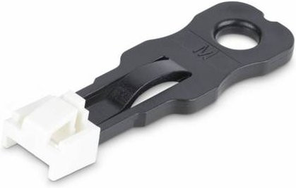 StarTech.com RJ45 Port Locks Set mit Sicherheitsschlüssel, 10er Pack Ethernet LAN Port Blocker und Staubschutz, Schwarz und Transparent - Bild 1