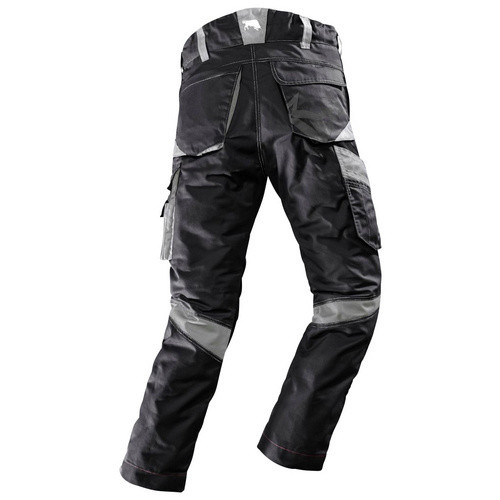 BULLSTAR Arbeitshose WORXTAR aus Polyester-Baumwolle in Schwarz/Grau - Bild 2
