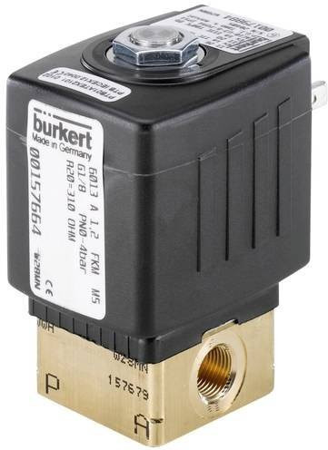 Bürkert Magnetventil 139211 6013 in Schwarz mit 24V Spannung - Bild 1