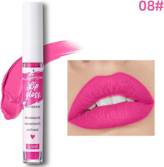 WishLucky flüssiger Lippenstift, Matt, Beige, Damen - Bild 1