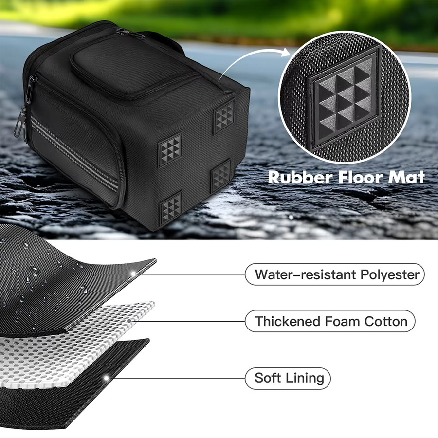 Anker Tragetasche für C300 und C300 DC Portable Power Station, Schutzhülle in Schwarz mit Schultergurt und Griff - Bild 4