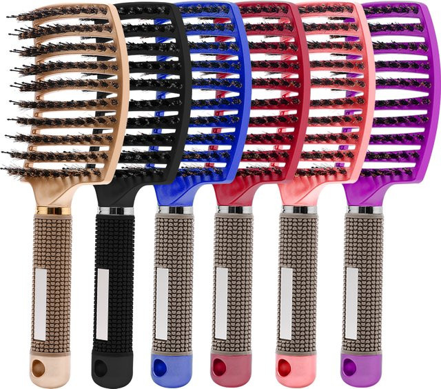 WANGDA PROFESSIONAL Haarbürste & Kamm für lockiges Haar, Damen - Bild 1