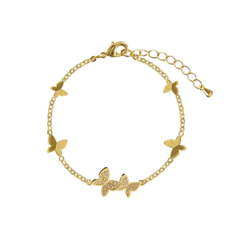 Armband, Schmetterling Anhänger, Mädchen - Bild 3