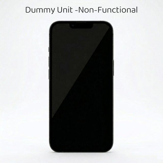 GFBFCS Dummy-Telefon-Vitrine, Kinderspielzeug, 18Pro weiß - Bild 1